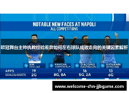 欧冠舞台主帅执教经验差异如何左右球队成败走向的关键因素解析